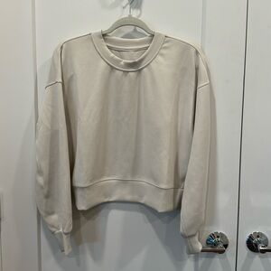 Lululemon soft stream pullover. Only worn once.